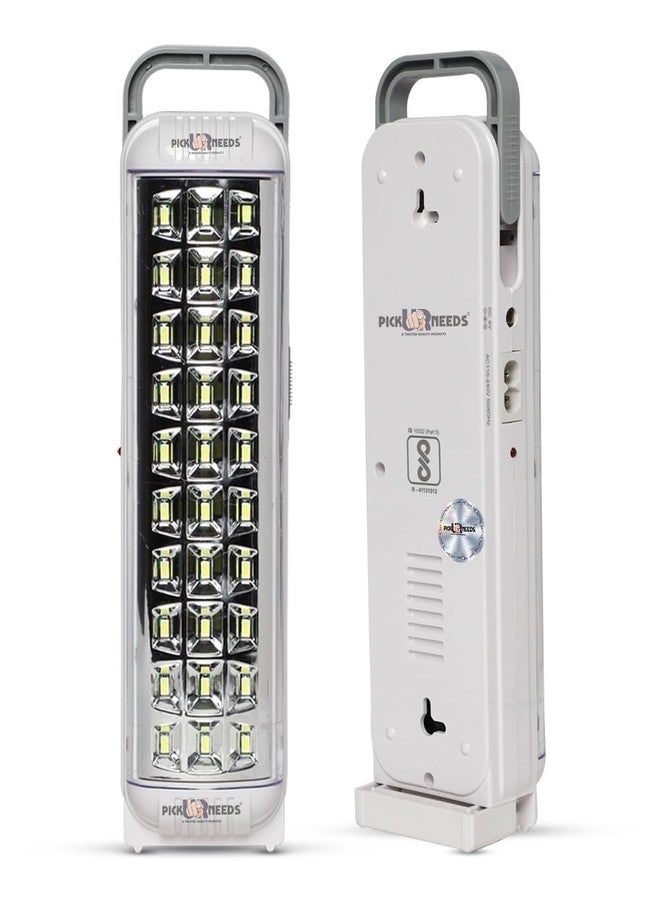 Pick Ur Needs Home Emergency Rechargeable 30 SMD LED Torch Light with Adjustable Brightness 15 hrs Lantern Emergency Light - Image 1